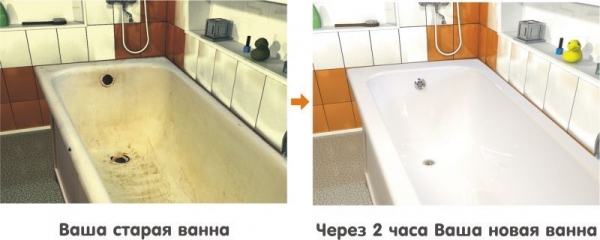 Фото - Восстановление ванны в домашних условиях